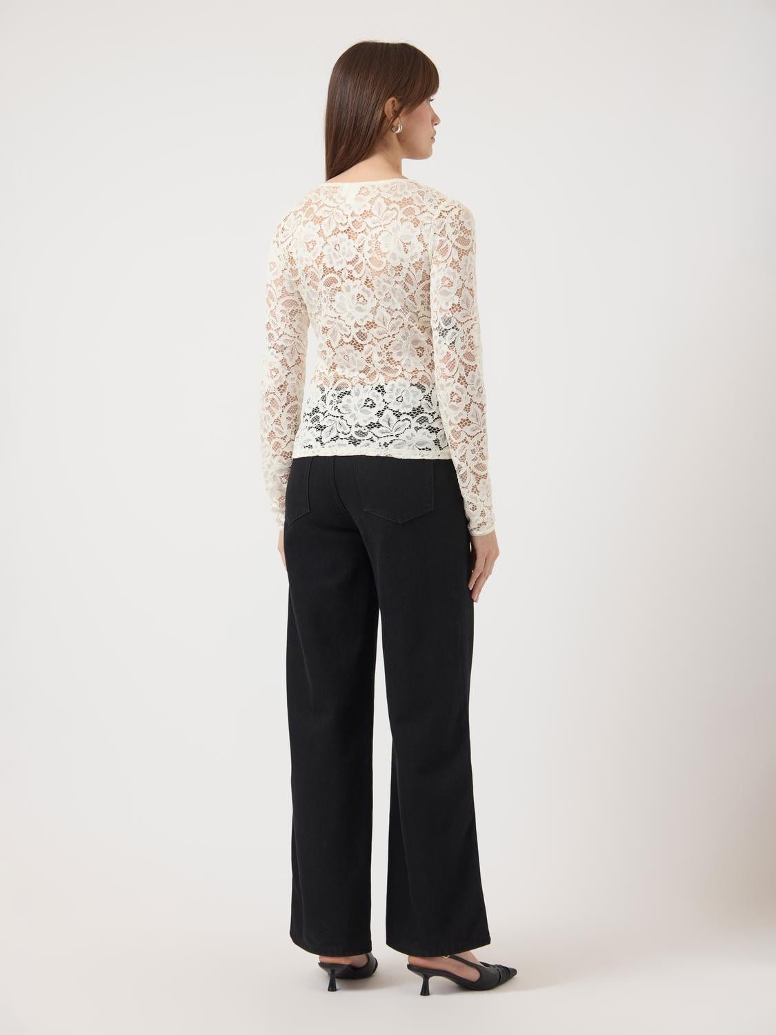 YASLACEY Top - Pristine - VERO MODA & VILA Bergvik